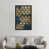Toile avec cadre noir