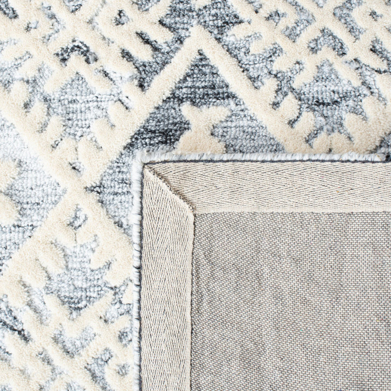 Roslyn Hand Tufted Performance Geometric Rug, Rectangle 9' x 12'