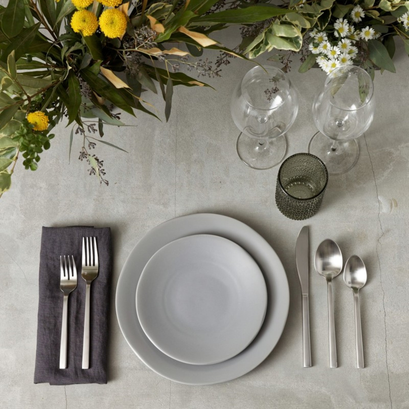 Fortessa Heirloom 8" Salad Plate, Smoke