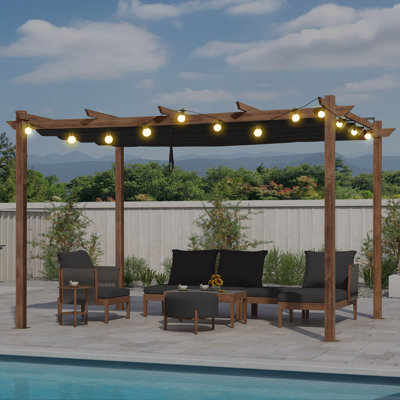 4m x 3m Aluminium Pergola