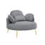 Chaise de bar surdimensionnée rembourrée avec chaise longue-2083659517