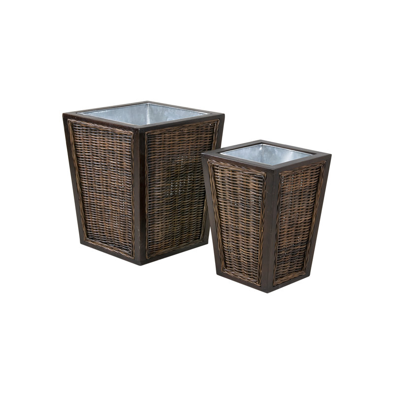 Melfa Two Piece Pot Planter Set