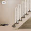 Rampes d'escalier décoratives en forme de U 35,43 po-120095848