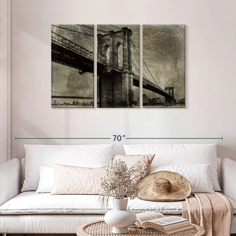 Lilie Bridge I, 28" H x 45" W