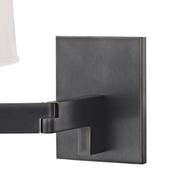 Fairport Flush Mounted Sconce, Old Bronze, 11.25" H x 9" W x 15.5" D