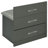 Cushign 3-drawer Makeup Vanity & Stool Set-714431659