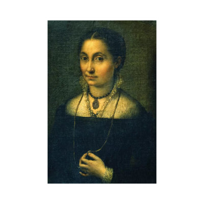Portrait Of Elena by Sofonisba Anguissola - Wrapped Canvas Painting