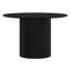 Ensemble de salle à manger 5 pièces - Table noire avec chaise noire