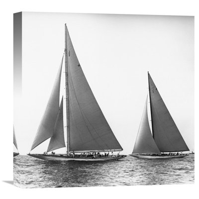 " Sailboats In The America " by Edwin Levick