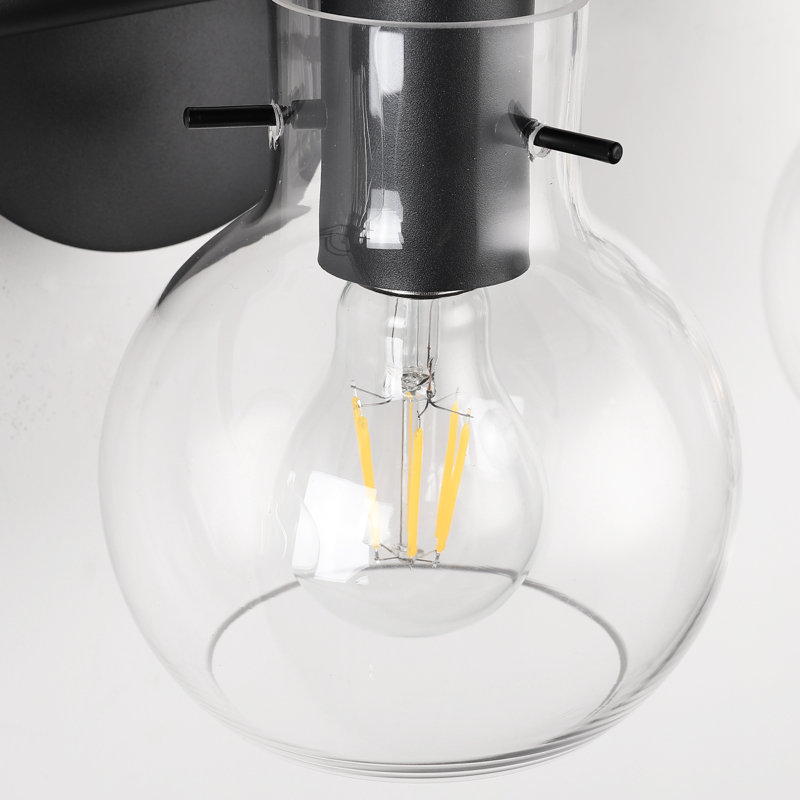 Luminaires de salle de bain SOLFART Wall Lighting, Noir, noir, noir, noir