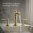Artifacts Widespread Bathroom Faucet with Drain Assembly-90937830
