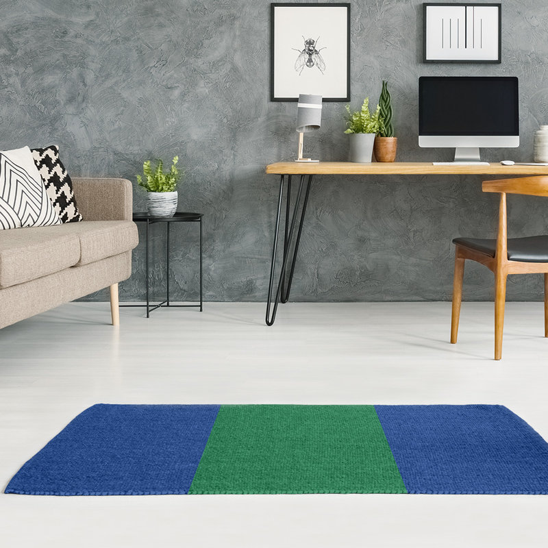 Striped Indoor Rug, Rectangle 5' x 7', Yes
