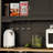 Pantry Storage Cabinet With Microwave Stand-2089171958