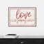 «Valentines Sentiment Journey» par Tara Reed, art textuel sur toile encadré