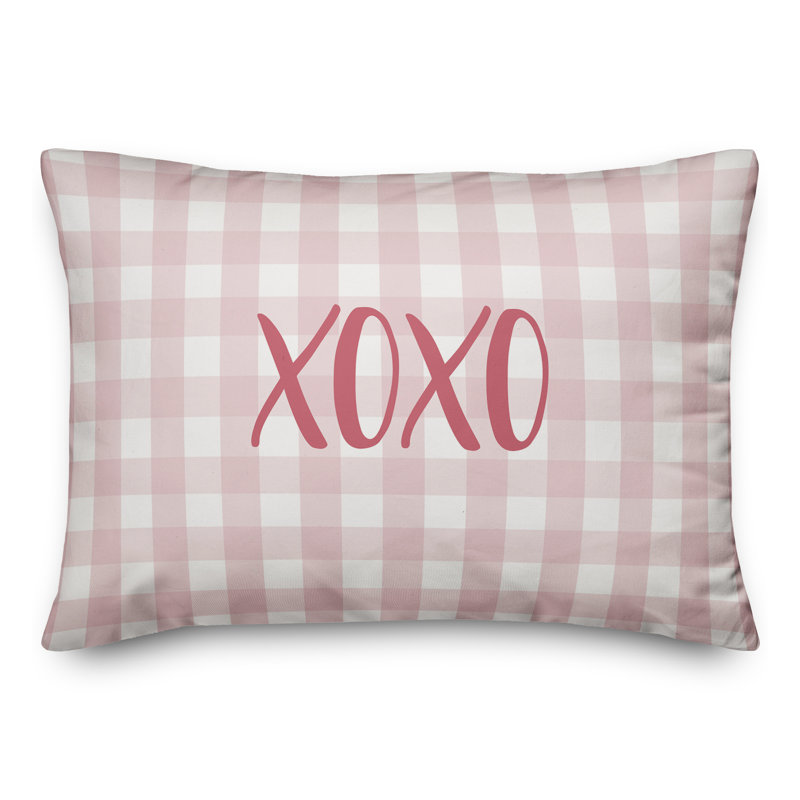  Coussin Xoxo, Rose