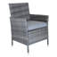Jeneva 6 - Person Wicker Patio Dining Set with Round Table , Cushions Included-1257549822