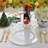 WELLIFE 60pcs Gold Plastic Plates,10.25 inch Gold Rimmed Dinner Plates , White Disposable Plates , Perfect for Parties or Wedding