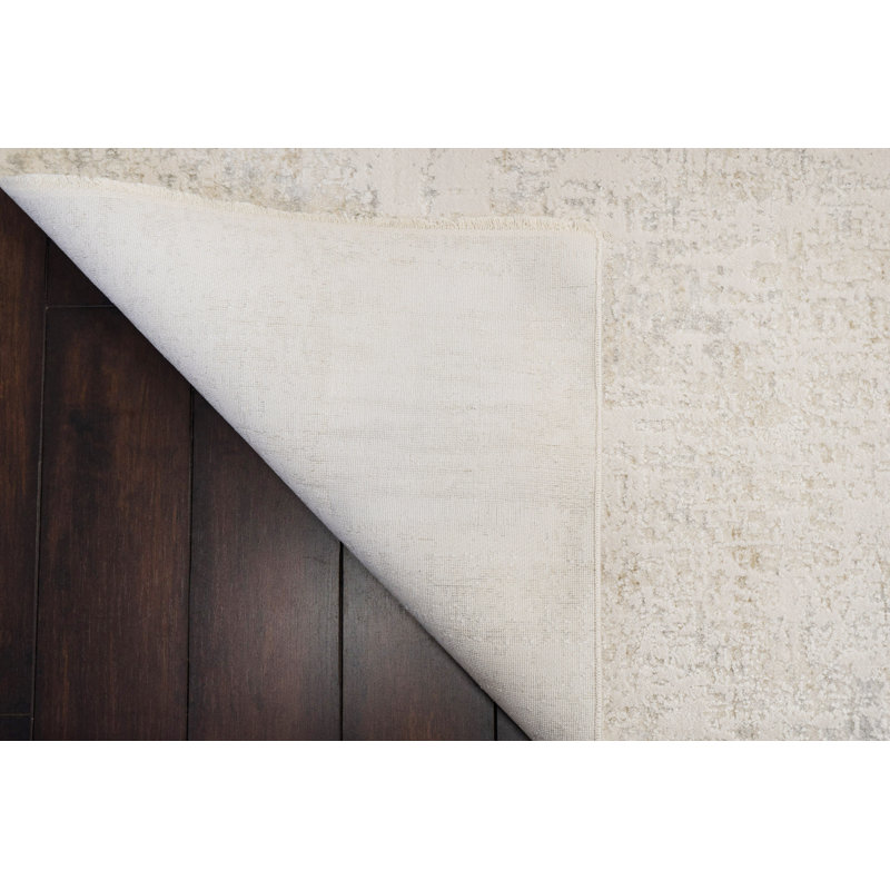 Canyon 15476-918 gris / crème / beige, Rectangle 9 pi 2 po x 12 pi 10 po