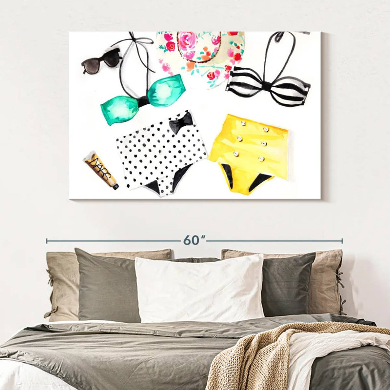 Shuttleworth Bathing Suits, 34" H x 51" W