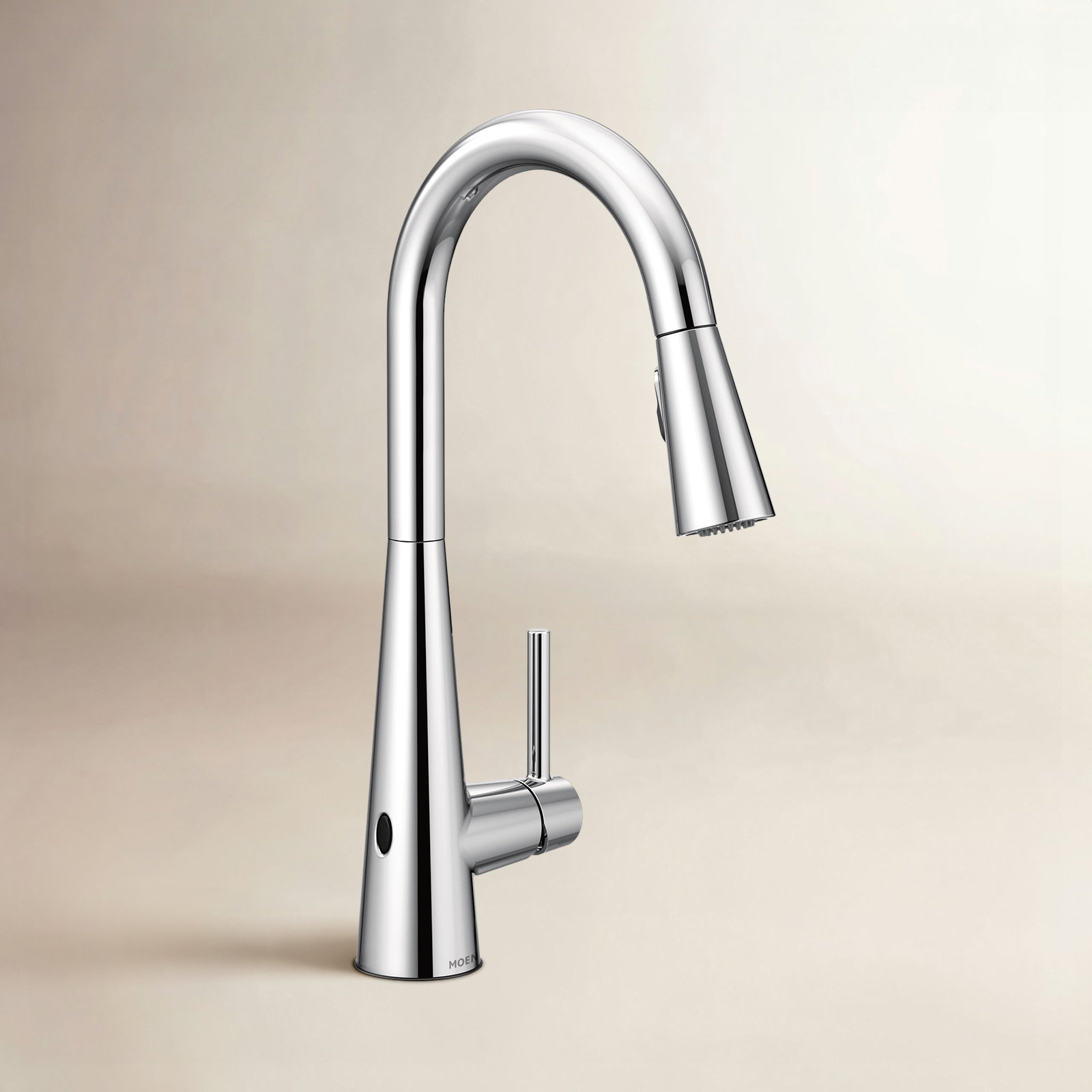 Moen Sleek MotionSense Pull-Down Faucet, Chrome