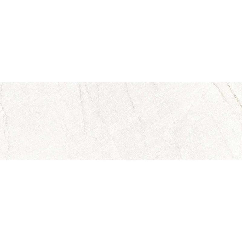 Milos Sky 12'' x 40'' Ceramic Marble Look Wall Tile