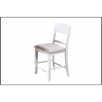 Chaises de salle à manger à dossier échelle antique avec coussin en tissu, ensemble de 2 pour le confort et le style dans les salles à manger modernes