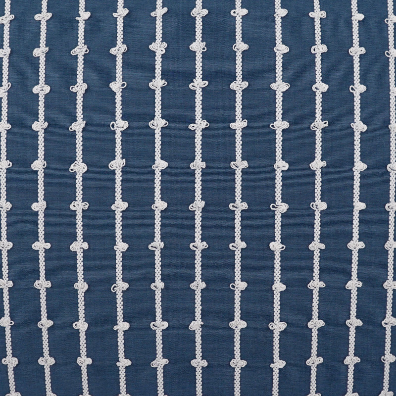 Topsy Pillow Cover & Insert, Marine, Bolster 14"H x 42"W