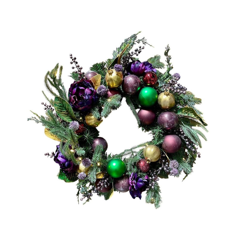 Couronne décorative 24 po avec lumières à piles Regal