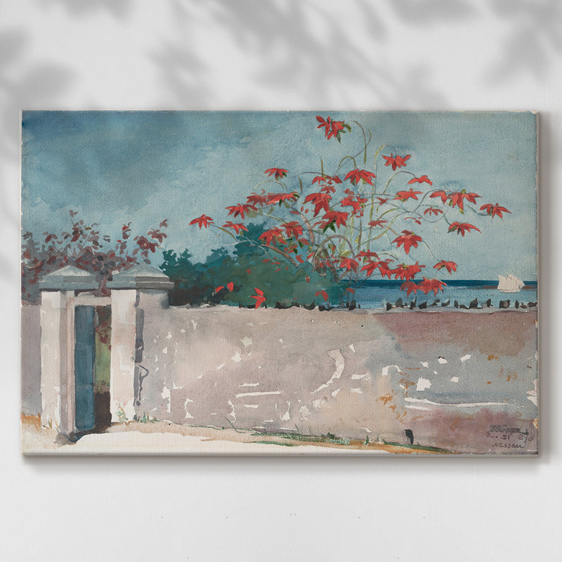Paysages rétro-LV III -Galerie enveloppée Cavas, 24 x 36