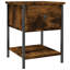 Lympsham 34cm W Iron Bedside Table-561615475