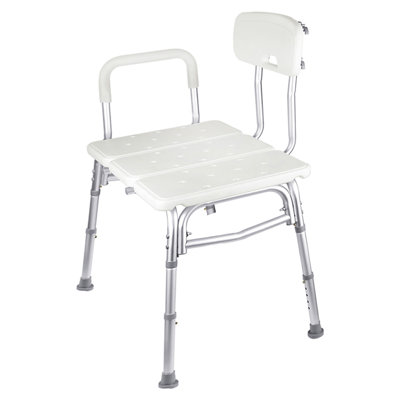 Shower Bench with Bakcrest and Arm
