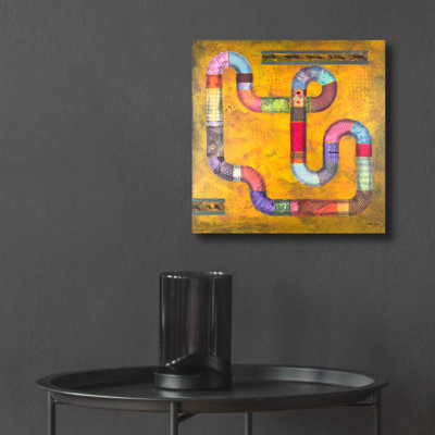 Epic Art 'The Art Of Play 4'  by Bebe Keith Acrylic Glass Wall Art, 12" x 12"