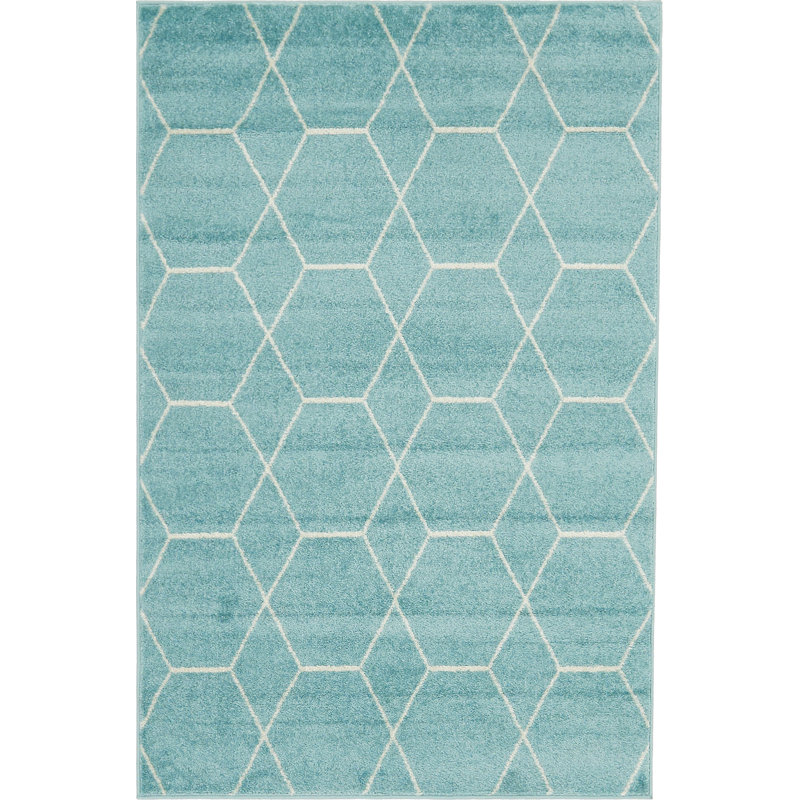 Debrodie Geometric Indoor Rug, Rectangle 3'3" x 5'3"