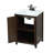 Slayton 24'' Single Bathroom Vanity with Engineered Marble Top-709610871
