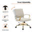Fauteuil de bureau pivotant en cuir Naudain-53751975