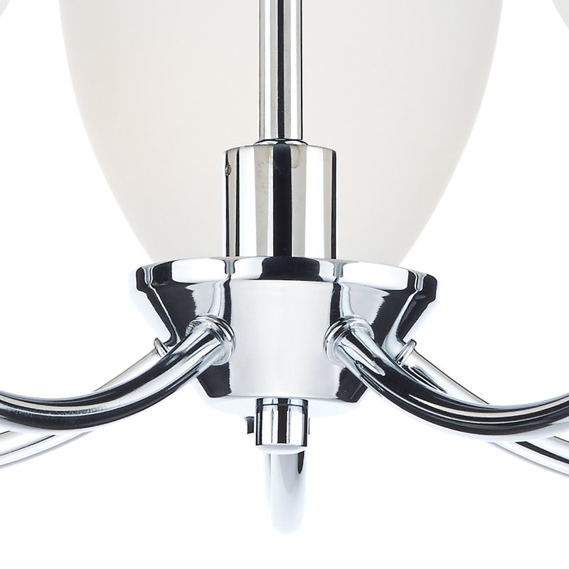 Louisville Glass Semi Flush Mount