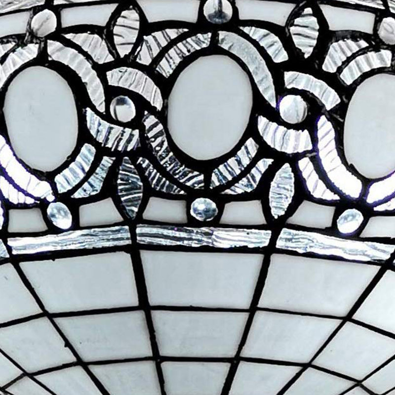 Lennie Glass Semi Flush Mount