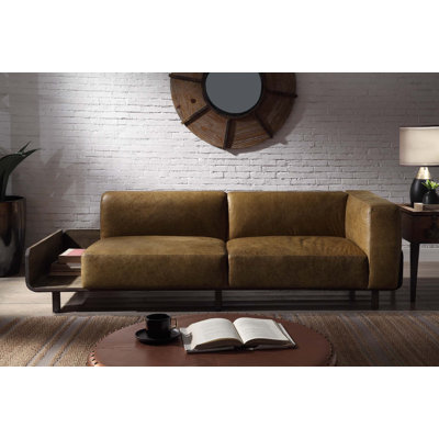 Diana Sofa Chesnut Top Grain Leather