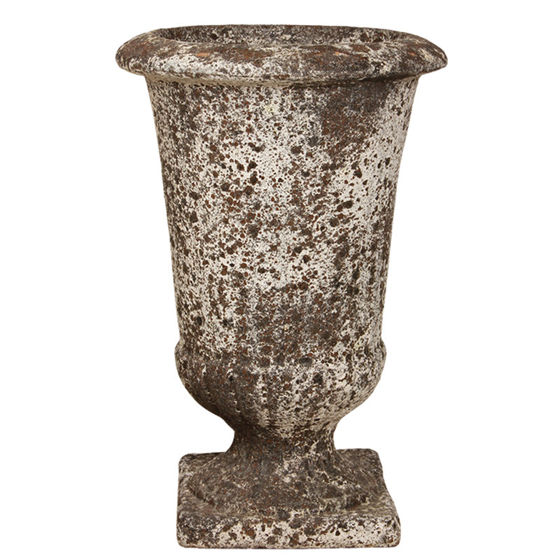 14 in. Tall Urn - Baltic White
