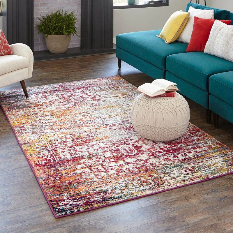 Robinne Oriental Indoor Rug, Rectangle 7'10" x 11'