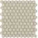 Source™ 1" x 1" Beveled Porcelain Honeycomb Mosaic Wall & Floor Tile