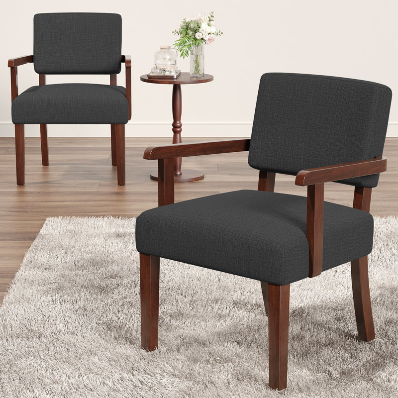 Fauteuil Aronas, Lin gris