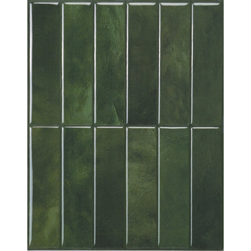 Carreau de dosseret en gel Peel and Stick 12 po x 9 po, Blanc-gris