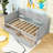 Wood Daybed with two Drawers-2032492878