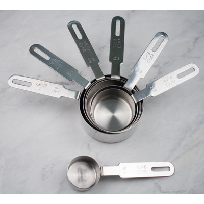 Schurman 7-Pieces Stainless Steel Measuring Cup Set