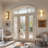 Ephraim 20" Dimmabel Wall Sconce With Marble Shade-1828940688-1828940684