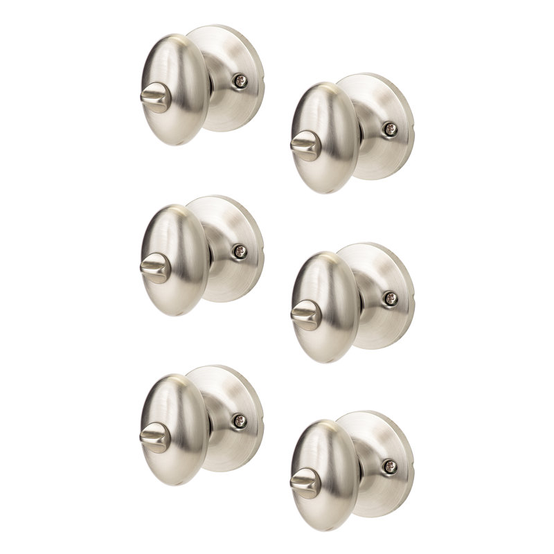 Bouton d'intimité Arapaho, Nickel satiné