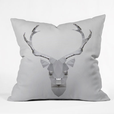 Coussin décoratif intérieur/extérieur trois des titulaires de cerfs