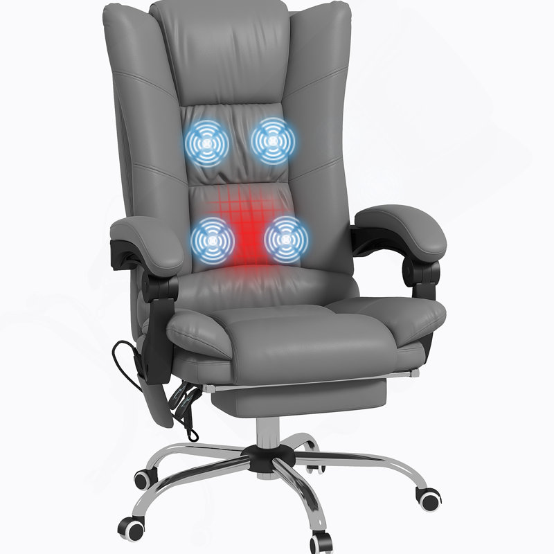 Chaise de bureau Vinsetto Vibration Massage