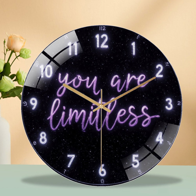 Horloge murale 12 po